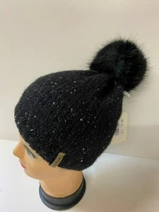 Original Norton Damen Bommelmütze, Pompon Wintermütze 7418K schwarz (4) - Picture 1 of 2