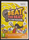 Beat the Beat: Rhythm Paradise WII Nintendo Wii PAL Spanish/PT Manual CIB