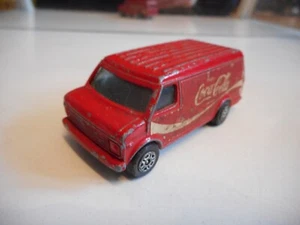 Corgi Juniors Chevrolet Van "Coca Cola" in Red - Picture 1 of 2