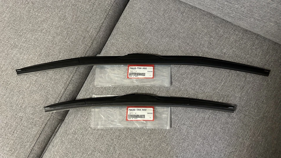 Par genuino de limpiaparabrisas delantero para Acura RDX serie completa 2013-2018 Foto 1 de 3