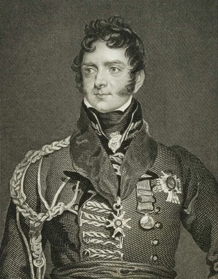 DEAN (19.Jhd), Sir Henry Torrens, um 1835, Stahlstich Romantik Porträt 1800-1849 - Bild 1 von 4