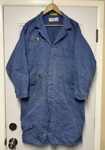 Vintage Universal Overall Steinschneider Fischgrät HBT blau Ladenmantel Gr. 48 - Bild 1 von 17