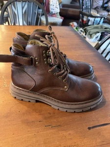 Men’s Goth Boots Size 45; US 12; UK 11; New Never Worn - Picture 1 of 6