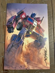 Skybound Transformers #25 Virgin Variante signiert von Mike Mayhew mit Echtheitszertifikat - Bild 1 von 12