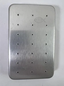 De colección Perrine #92 Aluminio Pesca con Mosca Caja Ventilada Resorte Clip Estuche - Imagen 1 de 17