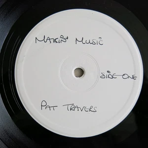PAT TRAVERS Makin' Magic UK white label test pressing vinyl LP Polydor 1977 - Picture 1 of 2