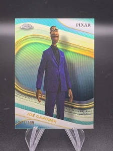 2025 Topps Chrome Disney Joe Gardner Aqua Refractor /199 - Picture 1 of 3