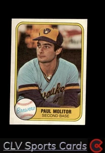 Milwaukee Brewers Paul Molitor #515 Fleer Baseball Near Mint or Better - Bild 1 von 2