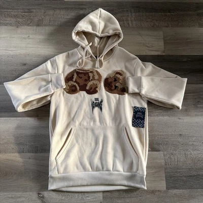 Sudadera con capucha Rebel Vengeance Bear para hombre talla grande nueva con etiquetas Foto 1 de 4