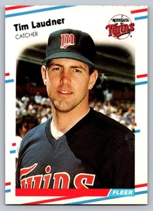 1988 Fleer #15 Tim Laudner Minnesota Twins - Picture 1 of 2