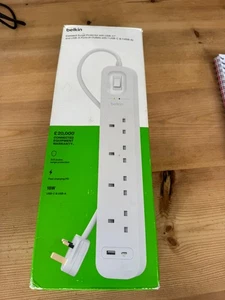 Belkin Connect White 4 AC outlet(s) 2 m USB-C - Picture 1 of 2