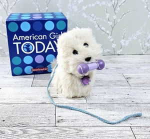 American Girl Today Coconut the Westie Dog With Leash & Toy in Original Box - Picture 1 of 9