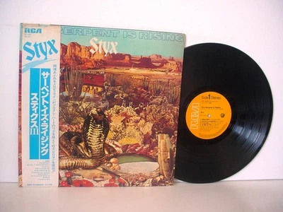 STYX Serpent Is Rising Original JAPAN Pressing LP from 1981 (RCA RPL-6009) - Image 1 of 4