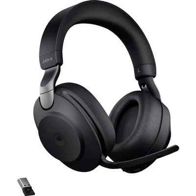 Jabra Evolve 2 85  Over Ear Headset Bluetooth®, kabelgebunden Stereo Schwarz ... - Bild 1 von 4