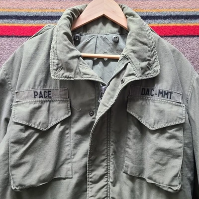 VTG 60s USAF Field Jacket Mens Large? DAC Military Maintenance Coat — 第 1/4 张图片