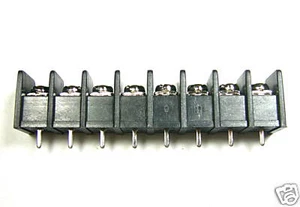 5 Stück Leiterplattenklemme GGB-40-07 B08P 8P Raster = 10mm 20A 300V UL CSA RoHS G&D - Bild 1 von 4