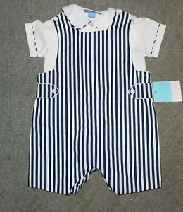 Anavini Baby Boys Short Sleeve Outfit (Shortall & Shirt) - Size 18 Months - NWT - Picture 1 of 6