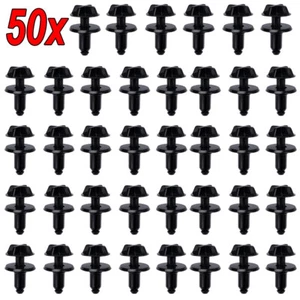 50Pcs Black Battery Cover Pin Clip Screw Retainer for 2015-2020 Ford Mustang - Picture 1 of 5