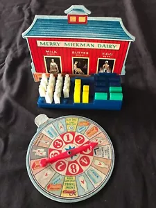 Merry Milkman Board Game Replacement Parts Lot-Main Station-Spinner & Groceries! - Picture 1 of 6