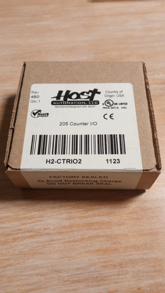 NEW HOST AUTOMATION DIRECT H2-CTRIO2 205 COUNTER I/O H2-CTR102 REV 4BD MODULE - Image 1 of 2