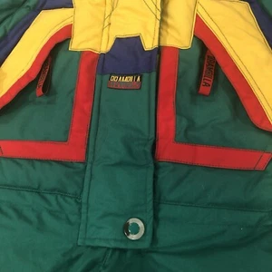 VTG BRAMBILLA France Reversible Snowsuit w/Mittens/Booties Down Sz 12 M NWOT - Picture 1 of 17