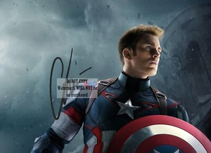 Chris Evans 8 x10" (20x25 cm) handsigniertes signed Foto 554 - Bild 1 von 1
