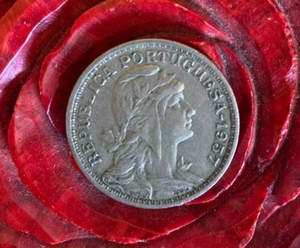 Portugal Republic 50 Centavos 1957 Europe Coin - Picture 1 of 2