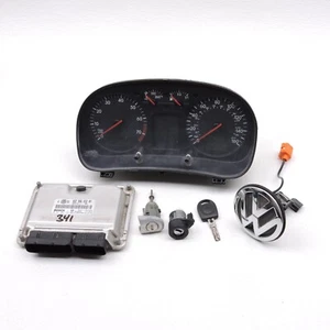 2000-2005 Mk4 Vw Gli 2.8L VR6 Manual Ecu Computer Gauge Cluster Key Set -341 - Picture 1 of 12