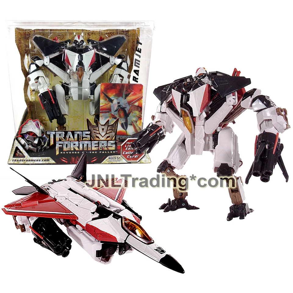 Year 2008 Transformers Movie Walmart Voyager 7 Inch Figure - RAMJET F-22 Raptor - Image 1 of 1