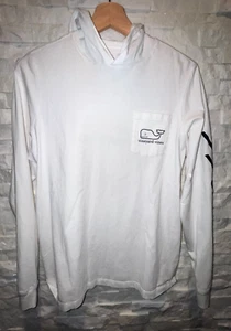 EUC Little Kids VINEYARD VINES VV98 Red White Blue Whales Pullover Hoodie XL - Picture 1 of 6