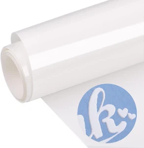 3D Puff Heat Transfer Vinyl White Puffy HTV Iron on Vinyl for Tshirts,10" X12Ft  - Picture 1 of 8