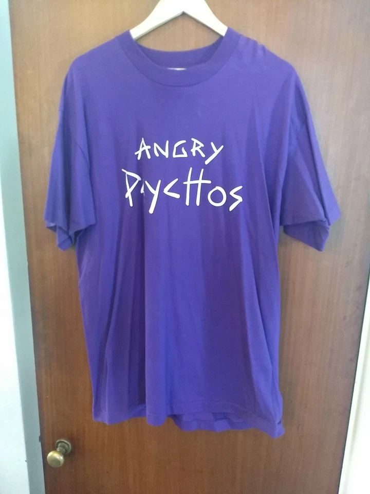 Poe Angry Psychos Vintage Autographed Rock Shirt 1997 - Image 1 of 4