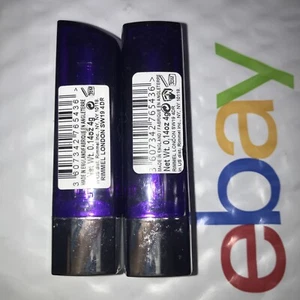 2 Tube Lot RIMMEL London Moisture Renew Lipstick 200 LATINO uns NWOB FLAW - Picture 1 of 3