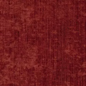 Tela de tapicería texturizada de chenilla roja ladrillo Barstow por yarda - Imagen 1 de 1