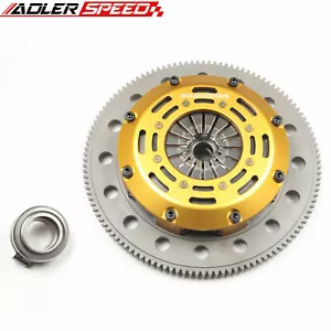 RACING TWIN DISC CLUTCH KIT FOR ACURA RSX TSX HONDA CIVIC SI K-SERIES K20 K24 - Picture 1 of 10