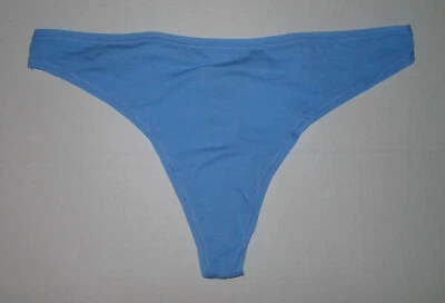 NO BOUNDARIES BLUE THONG PANTIES L LARGE JUNIORS - Image 1 of 2