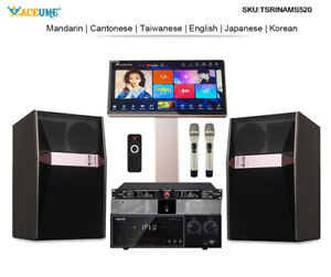 Tsrinams520 22" Mic Family Ktv Singer Karaoke Machine Home All-in-one Machine