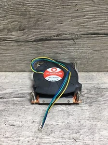 Dynatron Q3 Active Air Cooler Copper Heatsink with Skiving Fins, Up to 125 L12 - Picture 1 of 3