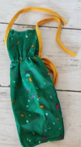 Barbie "Best Buy Fashions" #3638 Green Pattern Halter Dress Doll Size - Picture 1 of 5