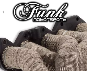 Titanium Exhaust Wrap 25mm x 15m Heat Wrap Lava Rock Performance Funk Motorsport - Picture 1 of 12