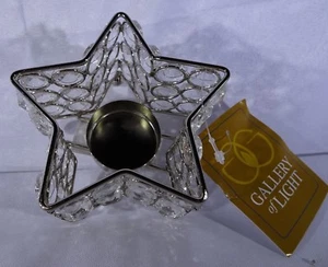 Crystal Star Tealight Candle Holder TF - Picture 1 of 3