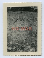 Foto Original Antigo Judaica Judeu Sepultura Túmulo Cemitério Na Polônia 0