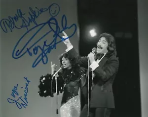Tony Orlando and Dawn band REAL hand SIGNED Photo #4 COA Autographed by all 3 - Picture 1 of 1