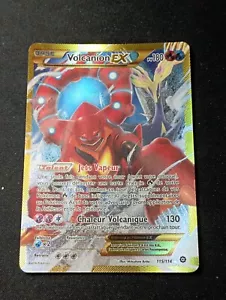Carte Pokémon Volcanion Ex Full Art 115/114 Secrète rare - Offensive Vapeur - Imagen 1 de 6