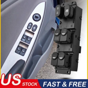 Interruptor de ventana eléctrica de puerta lateral del conductor para Hyundai Accent 2010-2017 93570-1R111 - Imagen 1 de 11