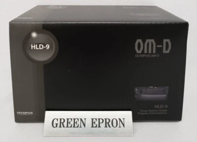 OLYMPUS HLD-9 Black Power Battery Holder for OM-D E-M1 Mark II Mark III - Image 1 of 4