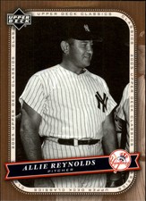 2005 (YANKEES) Upper Deck Classics #3 Allie Reynolds