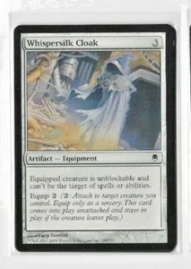 Magic the Gathering MTG Whispersilk Cloak Darksteel NM ref.M021 - Picture 1 of 1