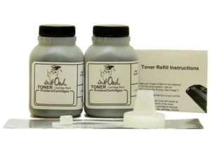 Kit 2 ricariche toner InkOwl per HP Q2612A Q2612L 1010 1012 1015 1018 3015 M1319f - Foto 1 di 1