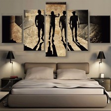 Clockwork Orange Team Vintage Shadow 5 pieces Canvas Wall Poster Home Decor